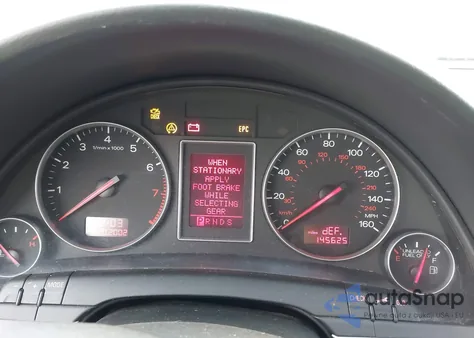 2004 Audi A4 1.8T from USA, damaged, VIN WAULC68E54A010432